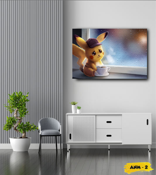 âš¡ Cuadro Pokemon (Pikachu) Anime - ANM # 2
