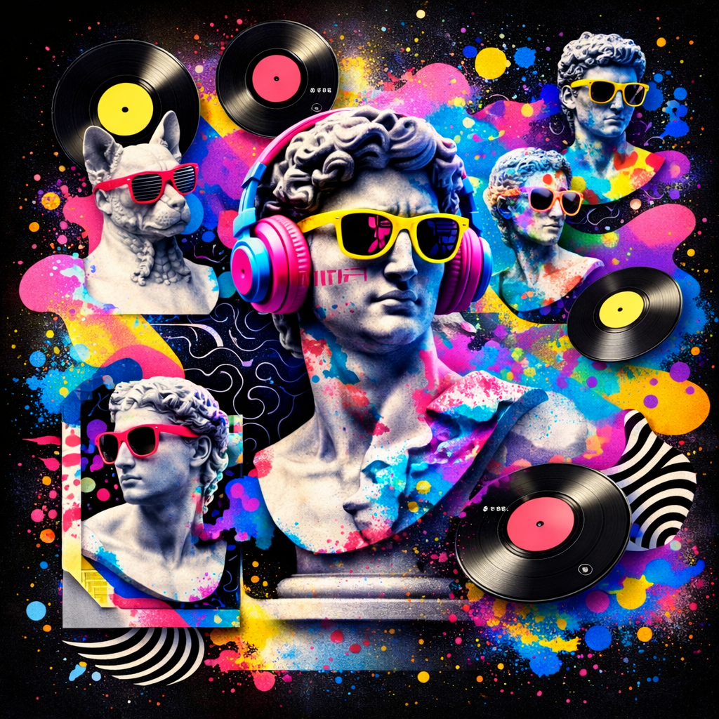 🎭 Escultura Hipster