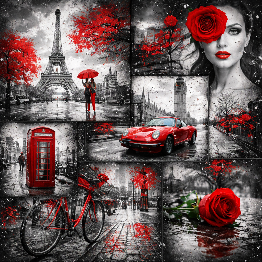 🟥 Contraste Rojo