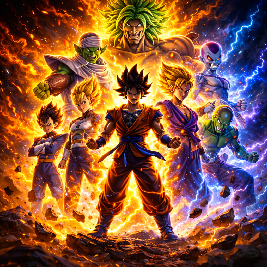 🔥 Anime (Personajes épicos)