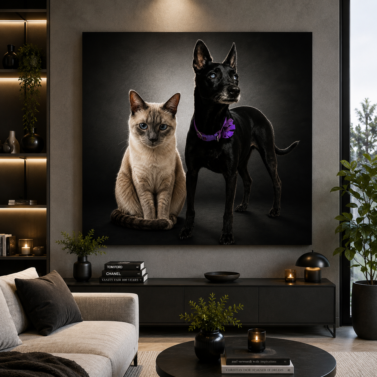 Mascota - Fondo Negro - M3