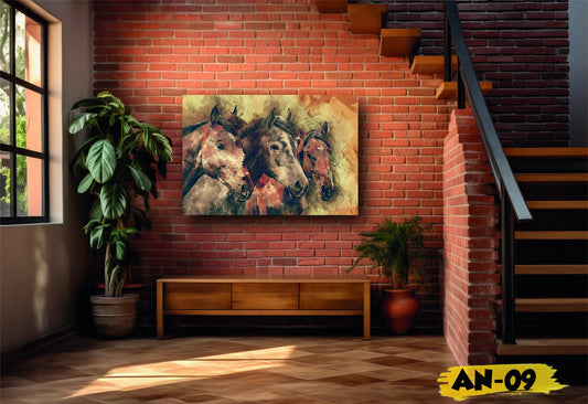 🐴 Cuadro Animales - AN # 9