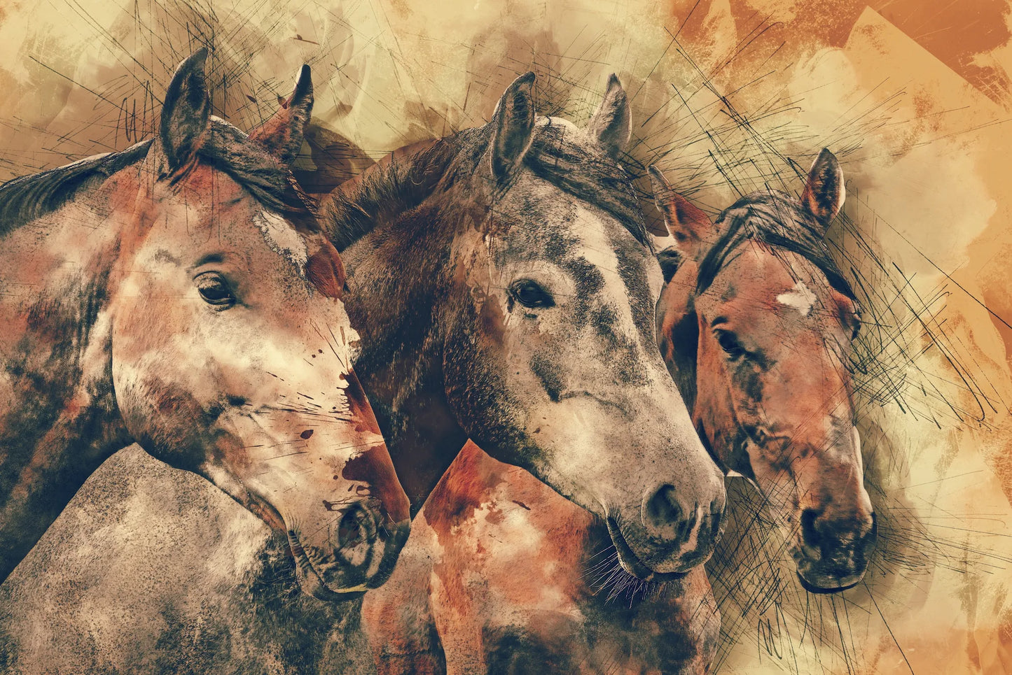 🐴 Cuadro Animales - AN # 9