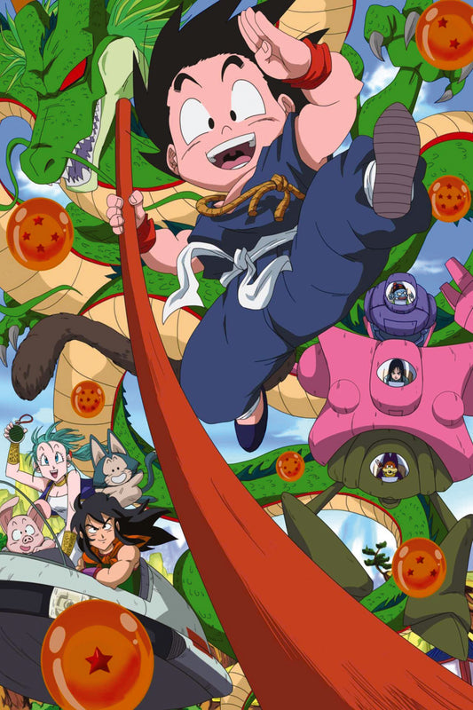 ⚡ Cuadro Fan Anime (Dragon Ball Caratula) Anime - ANM # 6