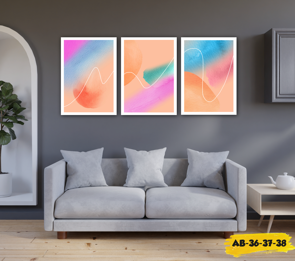 🖼 Cuadro Abstracto - AB # 38