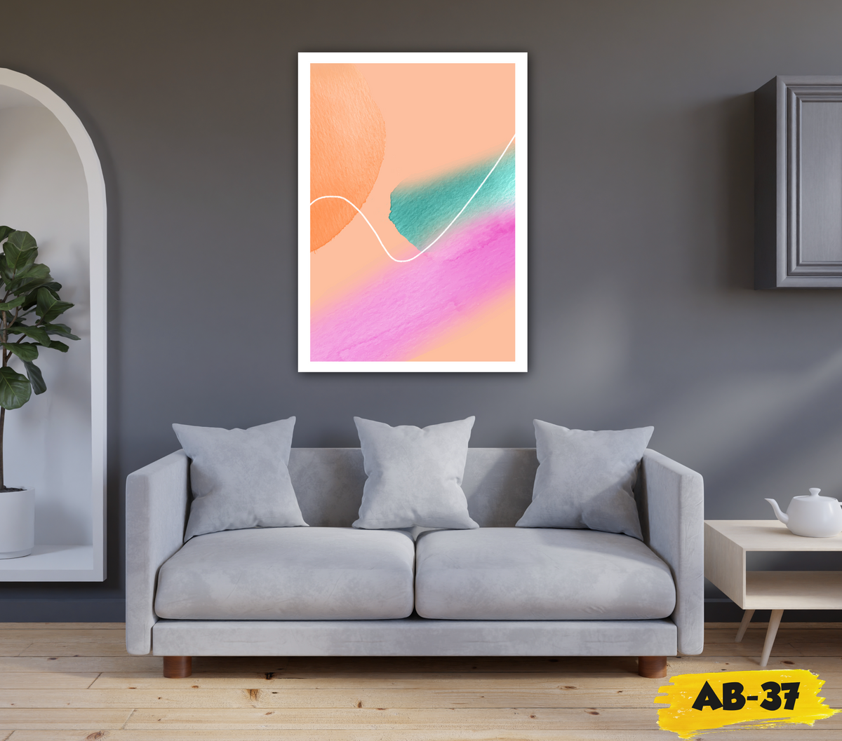 🖼 Cuadro Abstracto - AB # 37