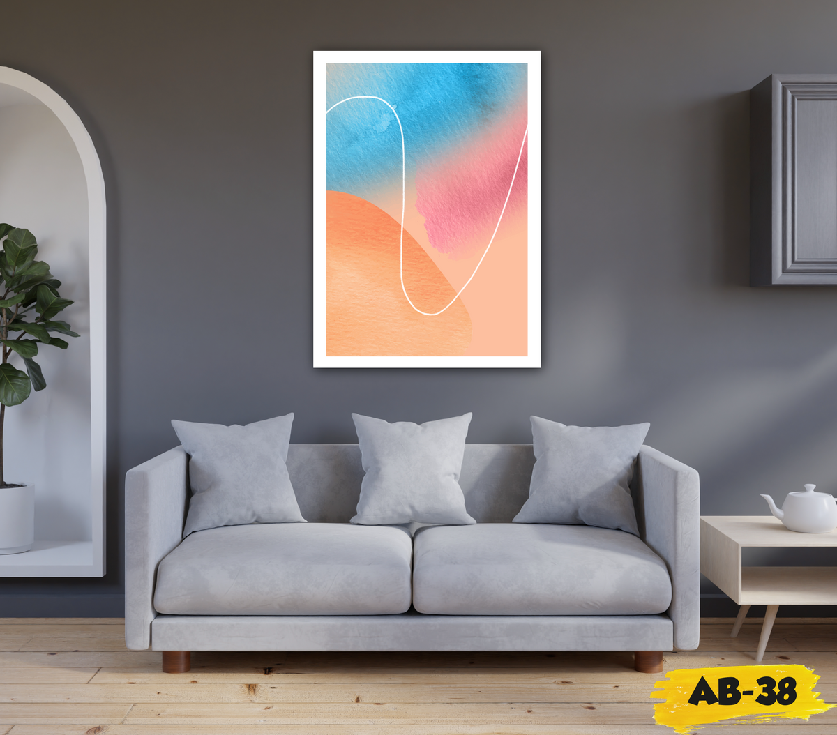 🖼 Cuadro Abstracto - AB # 38