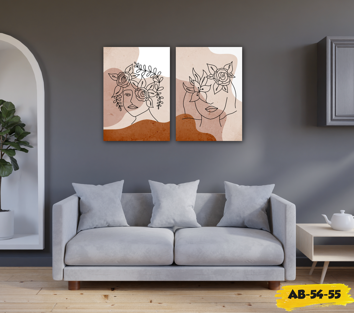 🖼 Cuadro Abstracto - AB # 55