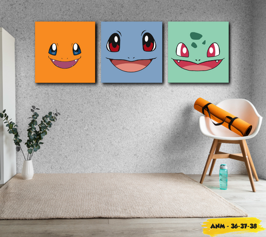 ⚡ Cuadro Fan Anime Bulbasaur Rostro - ANM # 37