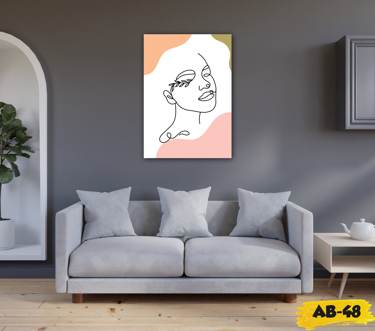 🖼 Cuadro Abstracto - AB # 48