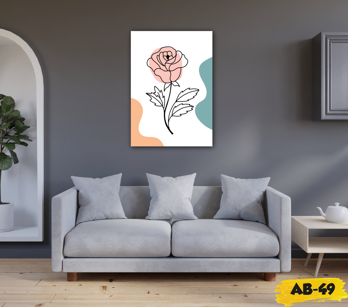 🖼 Cuadro Abstracto - AB # 49