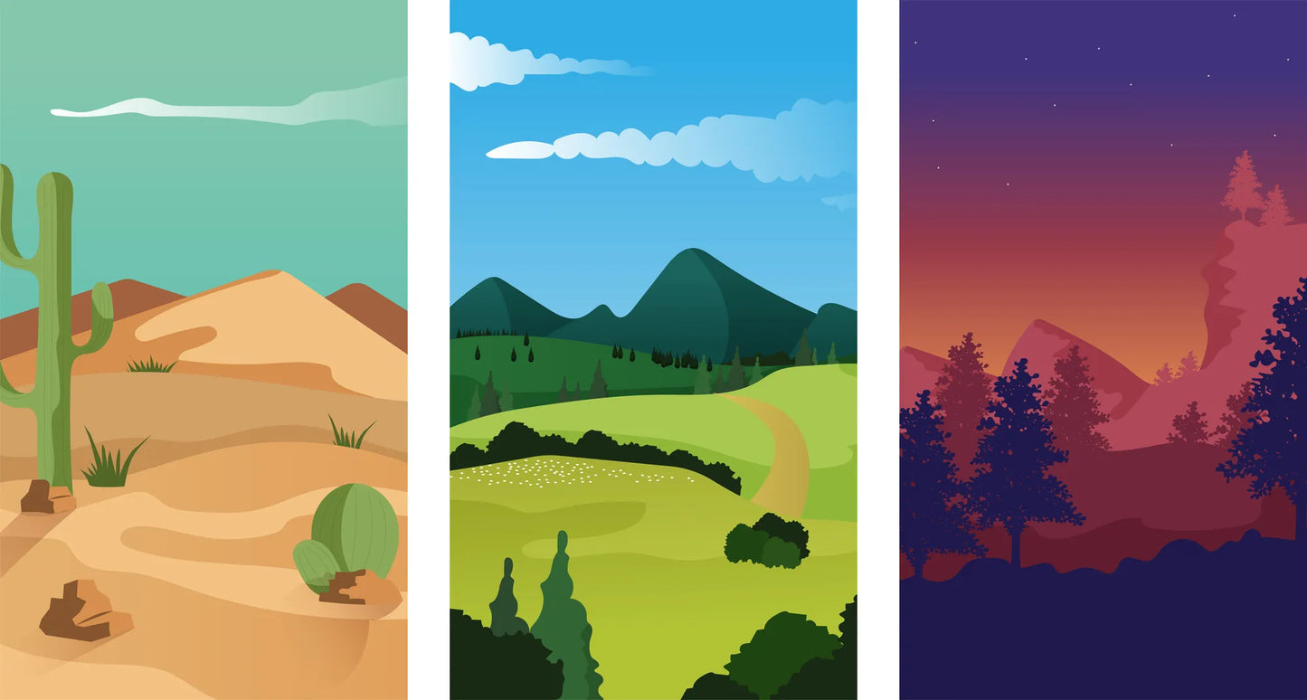 🌴 Paisajes - Pk # 13
