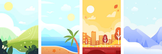 🌴 Paisajes - Pk # 30