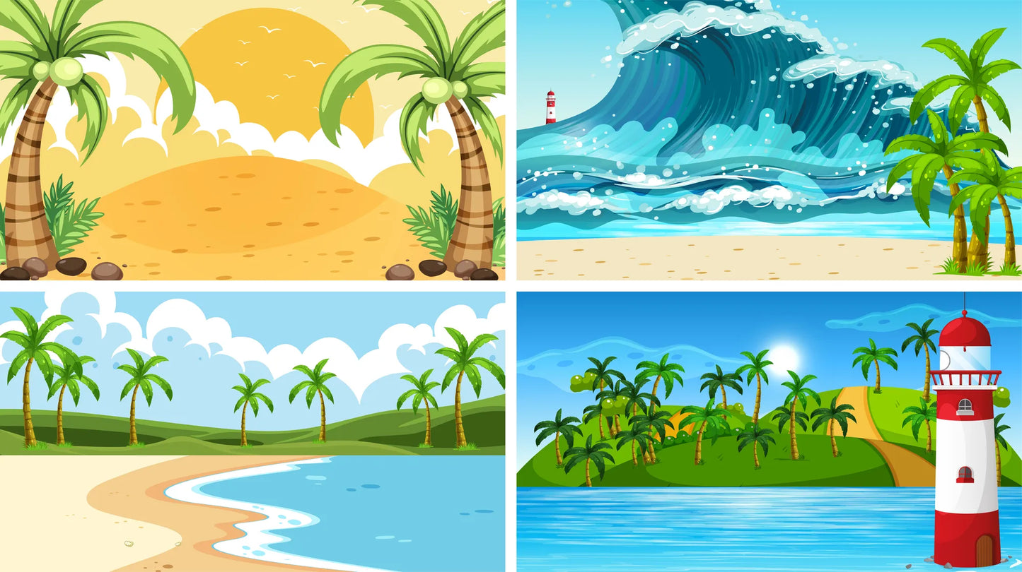 🌴 Paisajes - Pk # 32