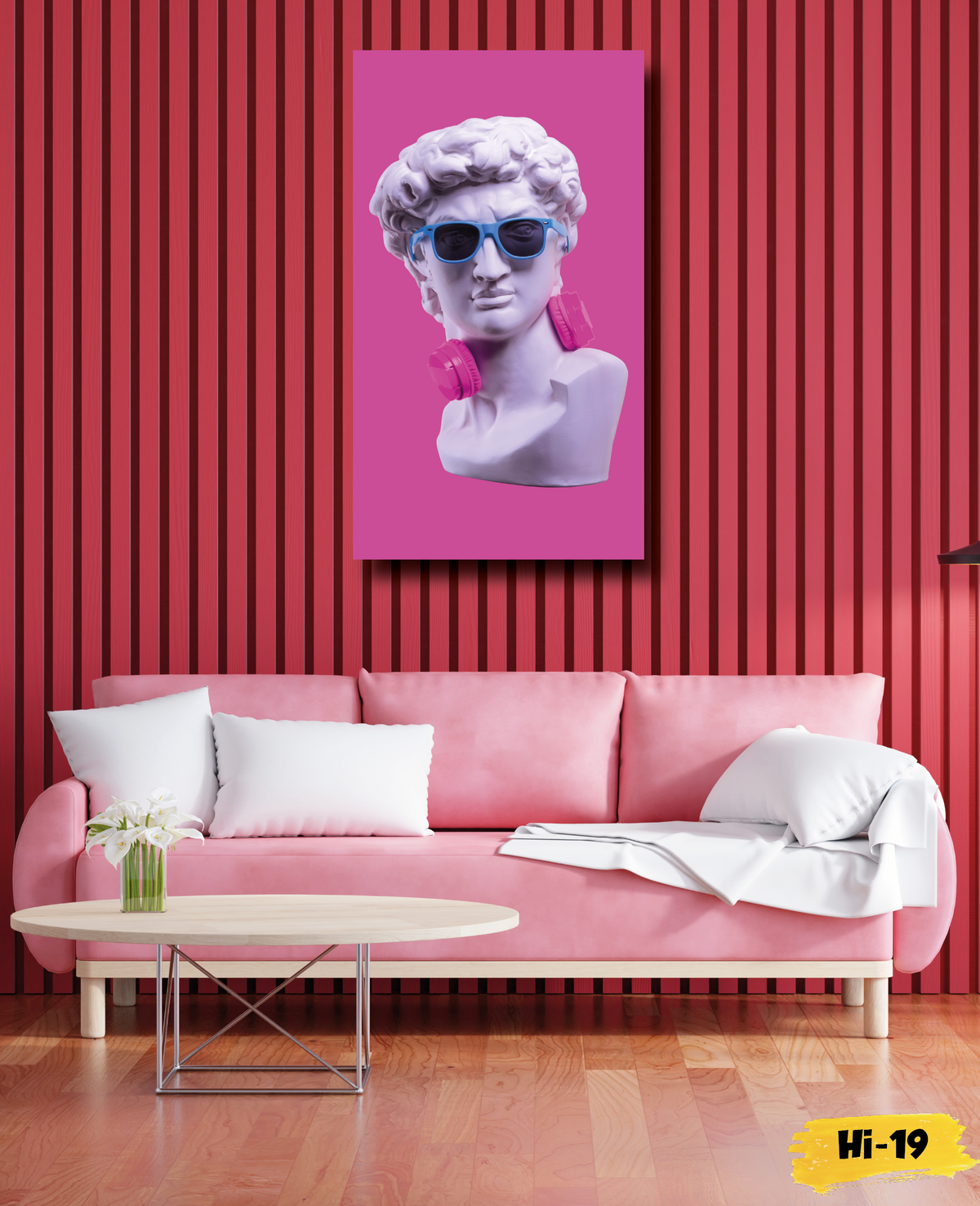 🎭 Escultura Hipster - Hi # 19