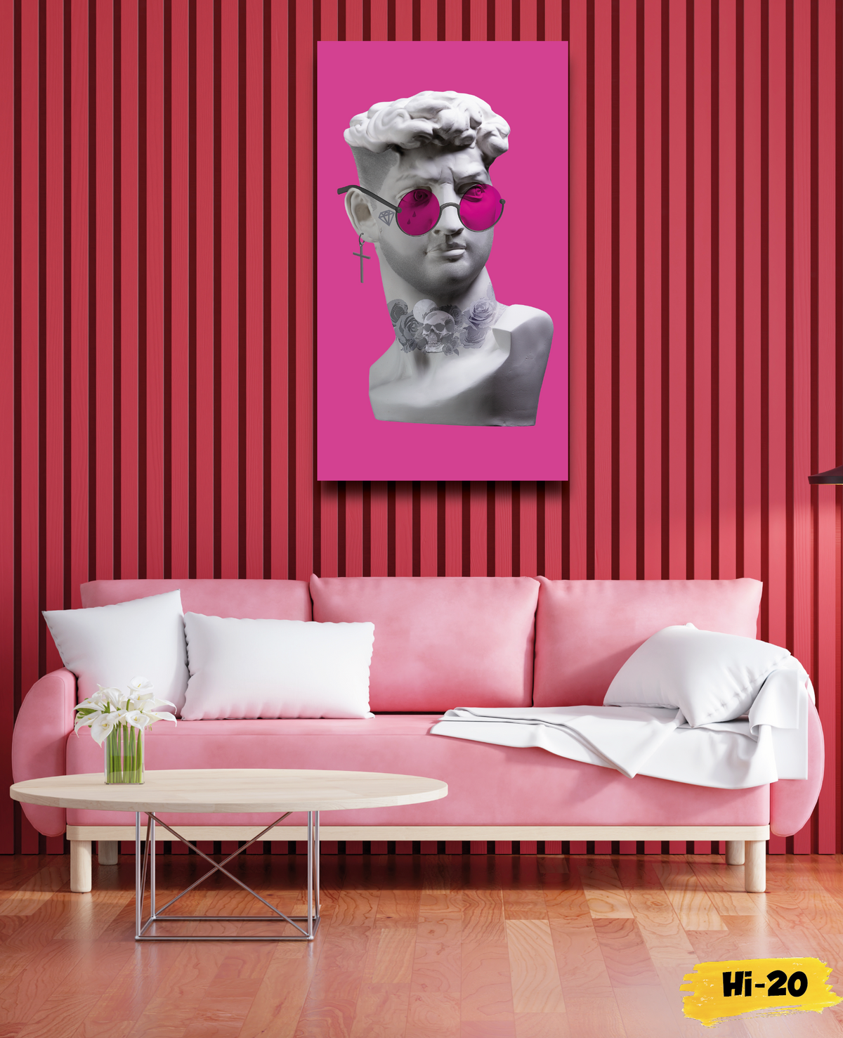 🎭 Escultura Hipster - Hi # 20