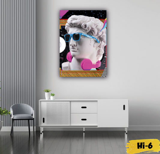 🎭 Escultura Hipster - Hi # 6