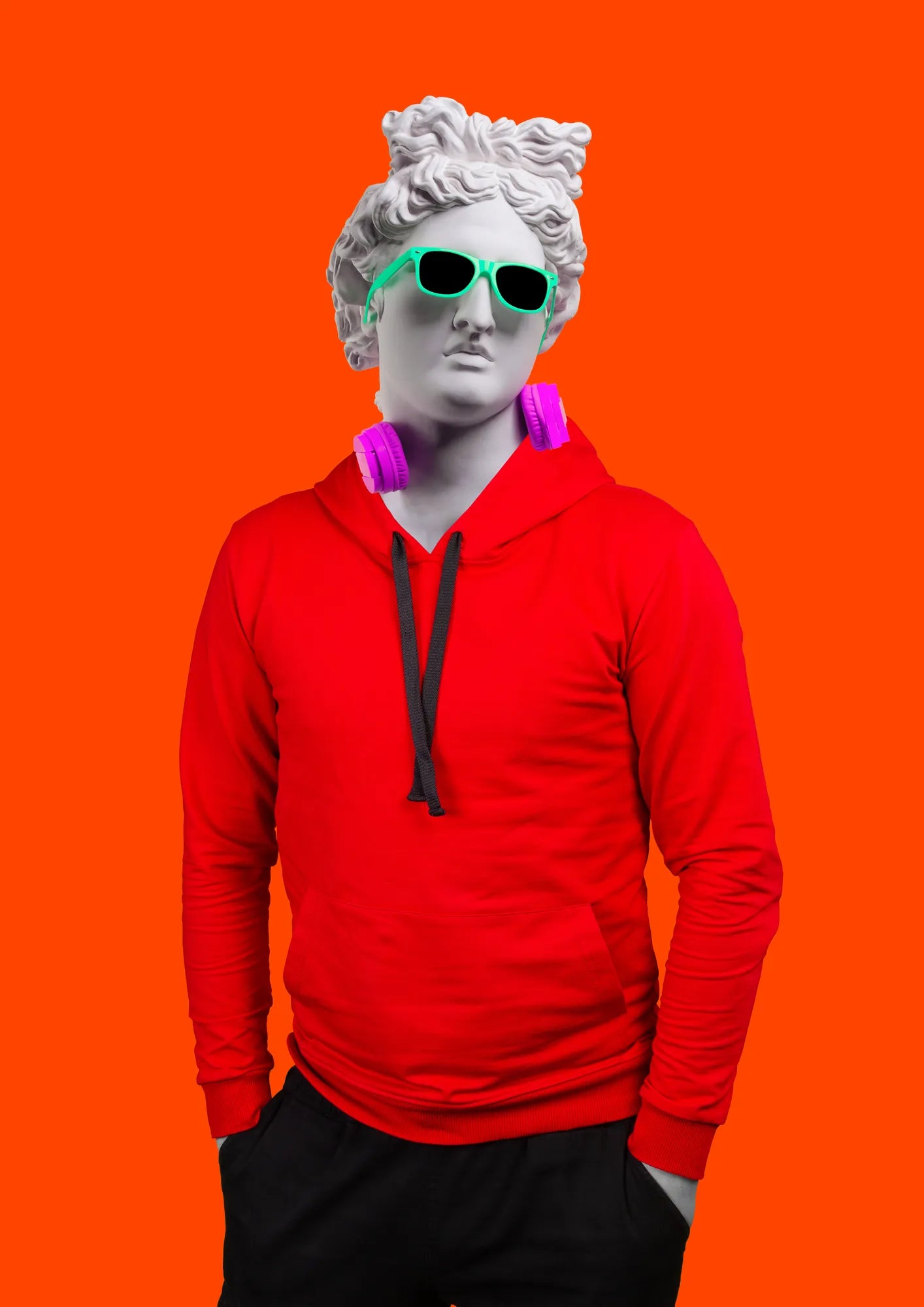 🎭 Escultura Hipster - Hi # 1