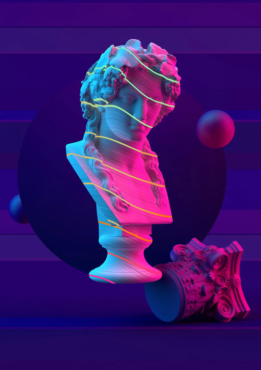 🎭 Escultura Hipster - Hi # 38