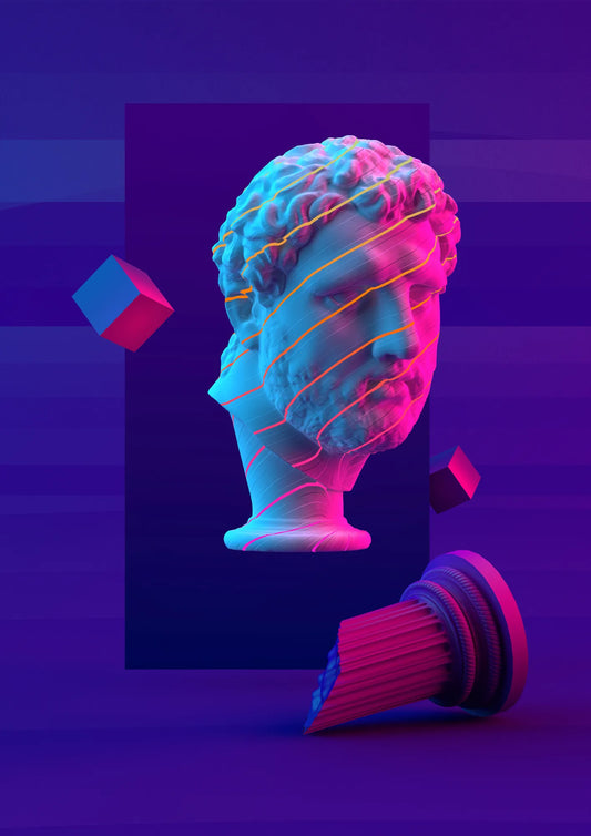 🎭 Escultura Hipster - Hi # 39