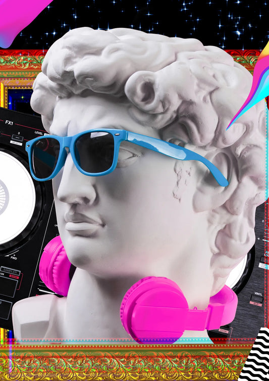 🎭 Escultura Hipster - Hi # 6